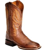 M1810.WF Men's Lucchese Tan Ranch Hand Square Toe Cowboy Boot